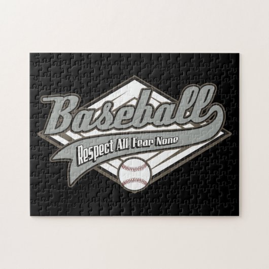 Baseball-Respekt Puzzle (Horizontal)