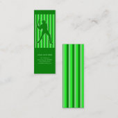 Baseball : Retro-Stil: Mini Visitenkarte (Vorne/Hinten)