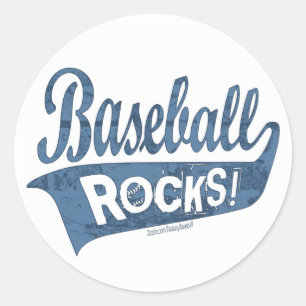 Baseball Rocks! Aufkleber