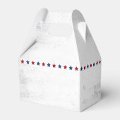 Baseball Rookie 1. Geburtstag Gastgeschenk Box Geschenkschachtel (Rückseite)