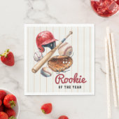 Baseball Rookie Birthday Serviette (Beispiel)
