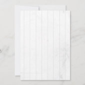 Baseball Rookie Boys Geburtstag Danke Karte (Rückseite)