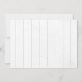 Baseball Rookie Boys Geburtstag Danke Karte (Rückseite)