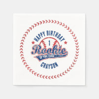 Baseball Rookie des 1. Geburtstags-Party