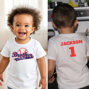 Baseball Rookie des Jahres Baseball 1. Geburtstag Baby T-shirt
