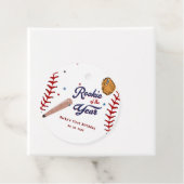Baseball Rookie des Jahres Baseball 1. Geburtstag Geschenkanhänger (Beispiel)