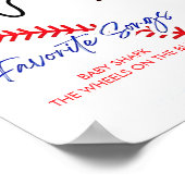 Baseball Rookie des Jahres Erster Meilenstein Poster (Ecke)