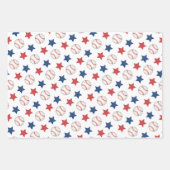 Baseball Rookie of the Year 2nd Birthday Party Geschenkpapier Set (Vorderseite)