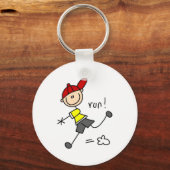 Baseball Run Tshirts and Gifts Schlüsselanhänger (Vorderseite)