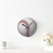 Baseball Runde Wanduhr (Zuhause)