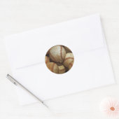 Baseball Runder Aufkleber (Umschlag)