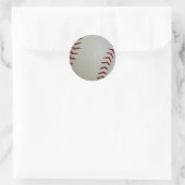 Baseball Runder Aufkleber (Tasche)