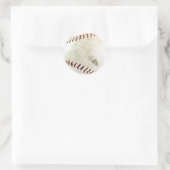 Baseball Runder Aufkleber (Tasche)