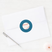 Baseball Runder Aufkleber (Umschlag)