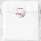 BASEBALL RUNDER AUFKLEBER (Tasche)