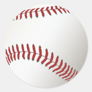 BASEBALL RUNDER AUFKLEBER