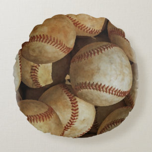Baseball Rundes Kissen