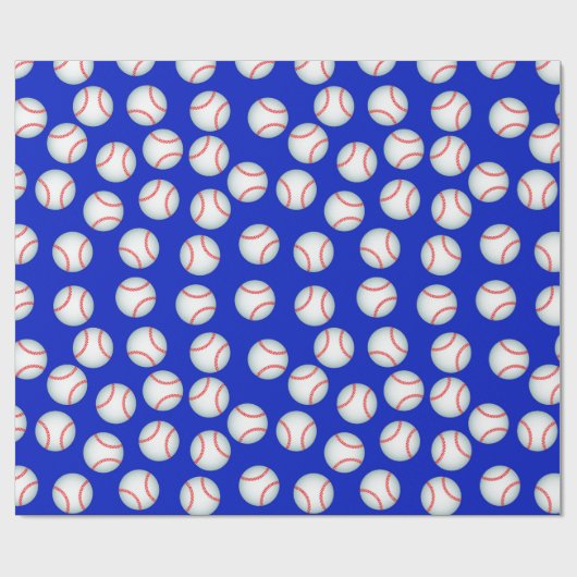 Baseball-Saison Geschenkpapier (Flach)