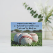 Baseball Salves Day Postacard Postkarte (Stehend Vorderseite)