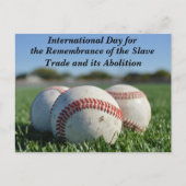Baseball Salves Day Postacard Postkarte (Vorderseite)