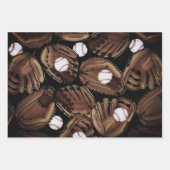 Baseball-Sammlung Geschenkpapier Set (Vorderseite 3)