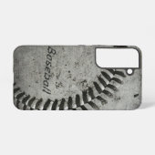 Baseball Samsung Galaxy Hülle (Rückseite (Horizontal))