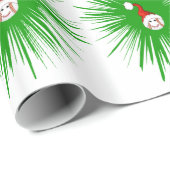 Baseball Sankt Geschenkpapier (Rolleneckpunkt)