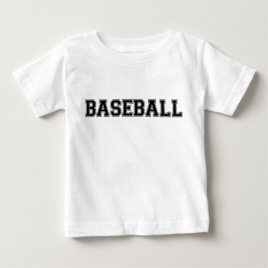 Baseball Säugling T - Shirt (Vorderseite)