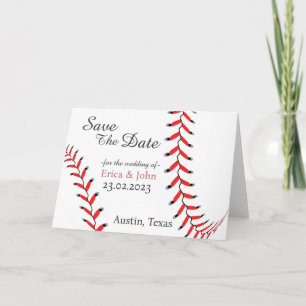 Baseball Save the Date Einladung