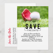 Baseball Save the Date Einladung (Vorne/Hinten)