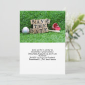 Baseball Save the Date Einladung (Stehend Vorderseite)