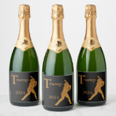 Baseball Schaumweinetikett (Flaschen)