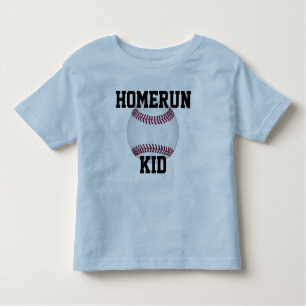 Baseball scherzt Shirt "Homerun Kinder" Sport-T -
