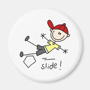 Baseball schieben in niedrigen Magneten Magnet