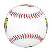 Baseball-Schild aus New Jersey Baseball (Rückseite)