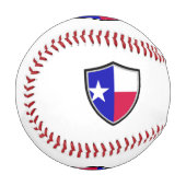 Baseball-Schild aus Texas Baseball (Vorderseite Links)