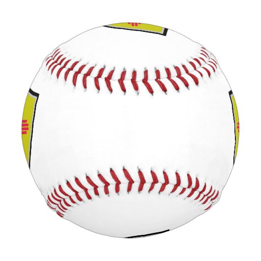 Baseball-Schildkröte in Mexiko Baseball (Rückseite)