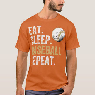 Baseball-Schlaf wiederholen 1 T-Shirt