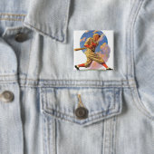 Baseball-Schlagmann Button (Beispiel)