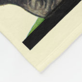 Baseball-Schlagmann Fleecedecke (Ecke)