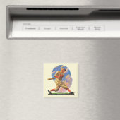 Baseball-Schlagmann Magnet (In Situ (Geschirrspüler))