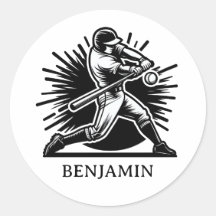 Baseball-Schlagmann Personalisierter Klassischer R