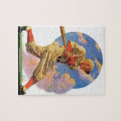 Baseball-Schlagmann Puzzle (Horizontal)