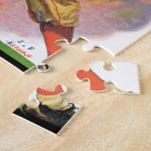 Baseball-Schlagmann Puzzle (Seite)