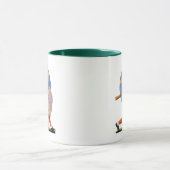 Baseball-Schlagmann Tasse (Zentrum)