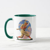Baseball-Schlagmann Tasse (Links)
