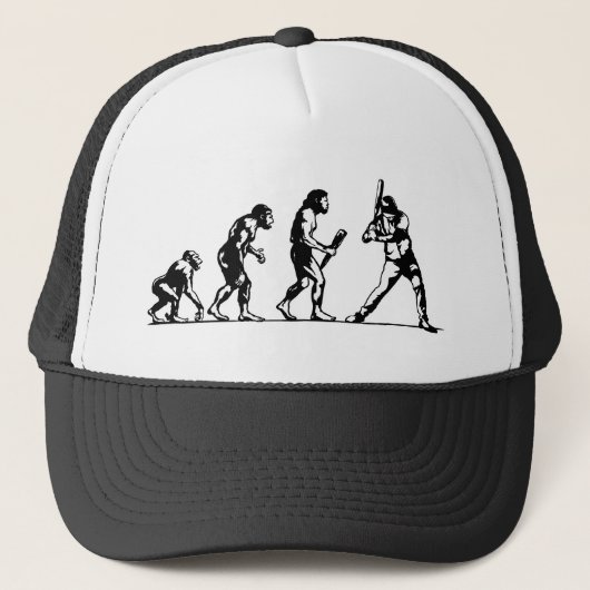 Baseball-Schlagmann Truckerkappe (Vorderseite)