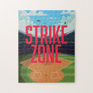 Baseball-Schlagzone Puzzle