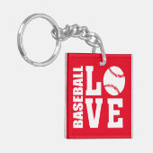 Baseball Schlüsselanhänger (Vorderseite links)