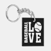 Baseball Schlüsselanhänger (Vorderseite links)